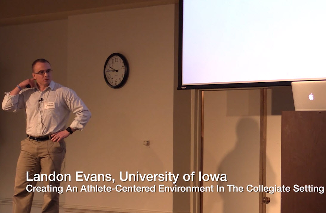Landon Evans High Performance Integration Creating An Athlete Centered Environment In